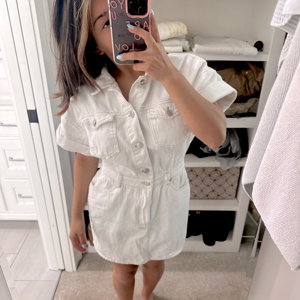 White dress